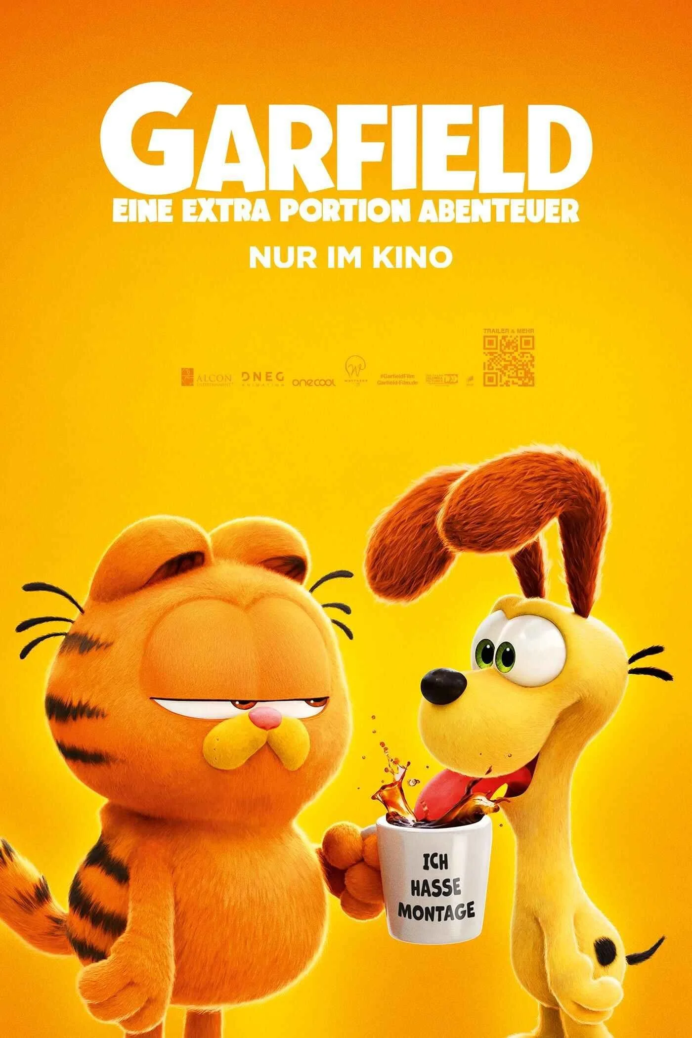 The Garfield Movie (2024) - Stream Animation movies with ZEN IPTV IPTV service